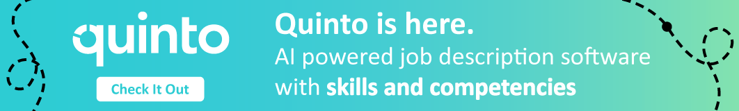 Quinto is here. The all-in-one job description software. Learn More